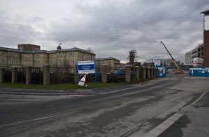 Looking Towards Where The Admin Building Stood.